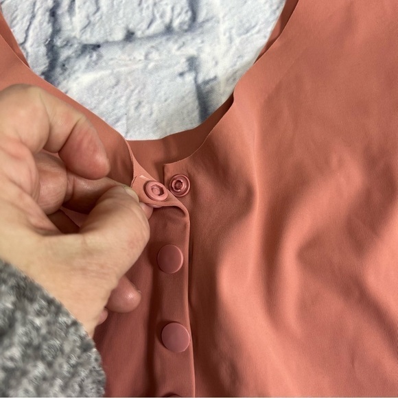 Button front super soft wireless bra - Picture 6 of 7